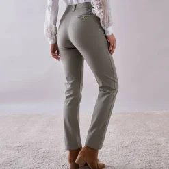 Broek<Blancheporte Chino stretchbroek bronskleur
