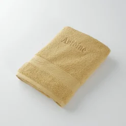 Badhanddoek<Colombine Collectie badhanddoeken 540 g/m2, personaliseerbaar, zacht comfort honing
