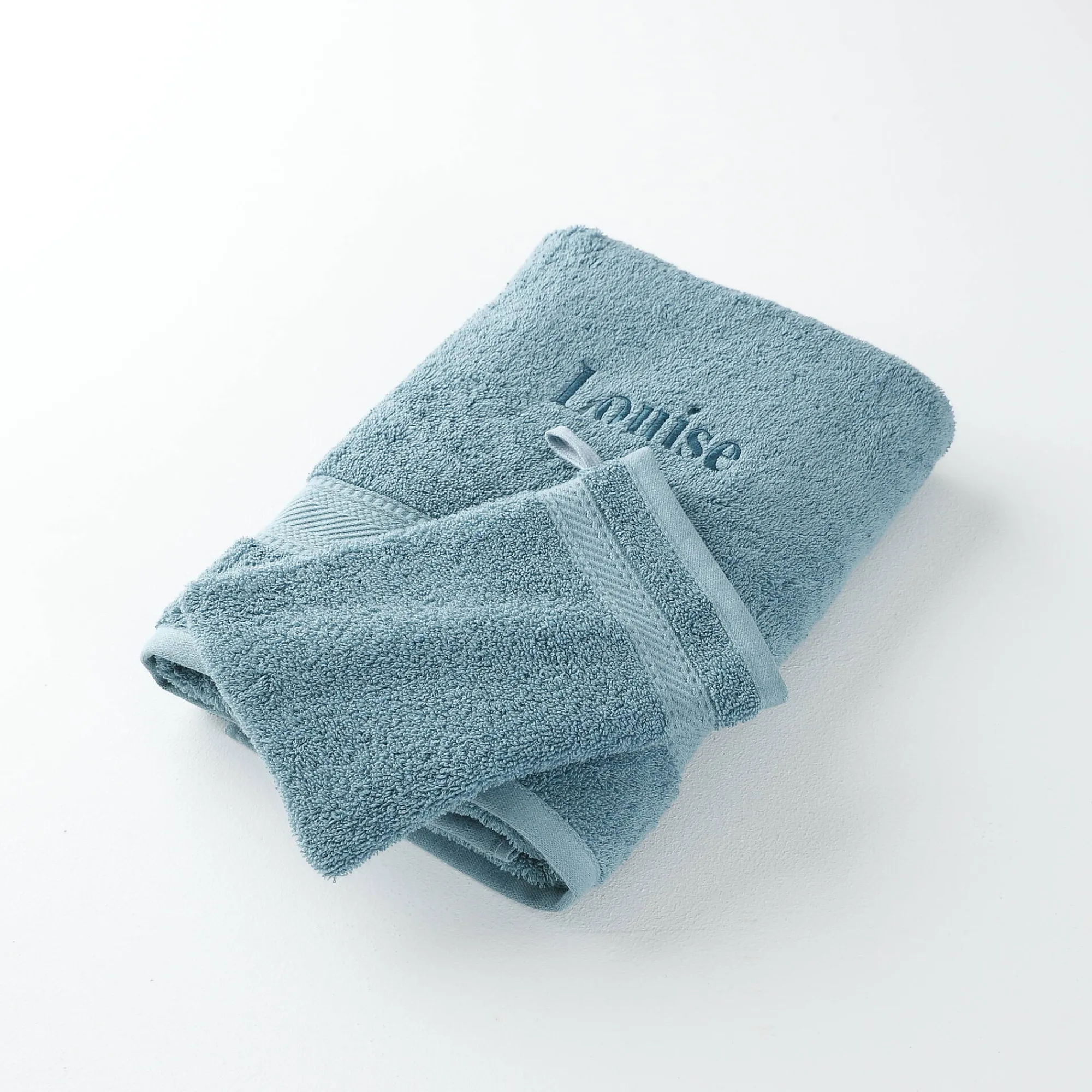 Badhanddoek<Colombine Collectie badhanddoeken 540 g/m2, personaliseerbaar, zacht comfort cederhout