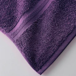 Badhanddoek<Colombine Collectie effen handdoeken 420 g/m2 met zacht comfort aubergine