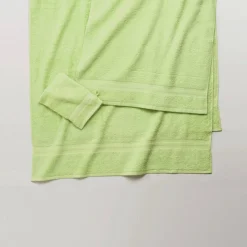 Badhanddoek<Colombine Collectie effen handdoeken 420 g/m2 met zacht comfort anijs