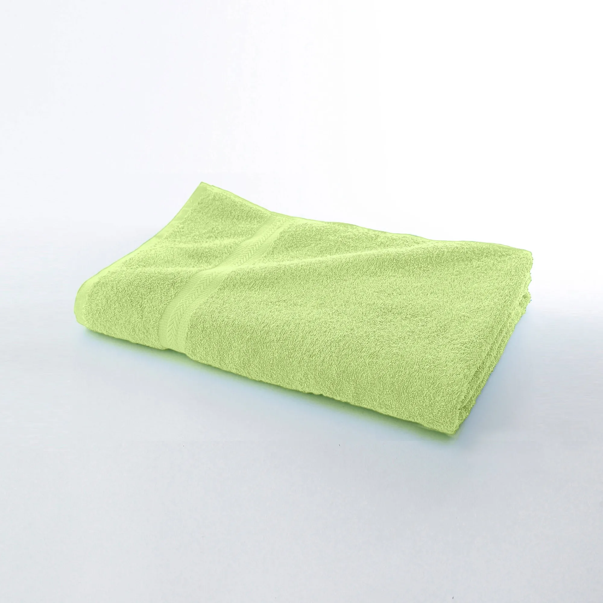 Badhanddoek<Colombine Collectie effen handdoeken 420 g/m2 met zacht comfort anijs