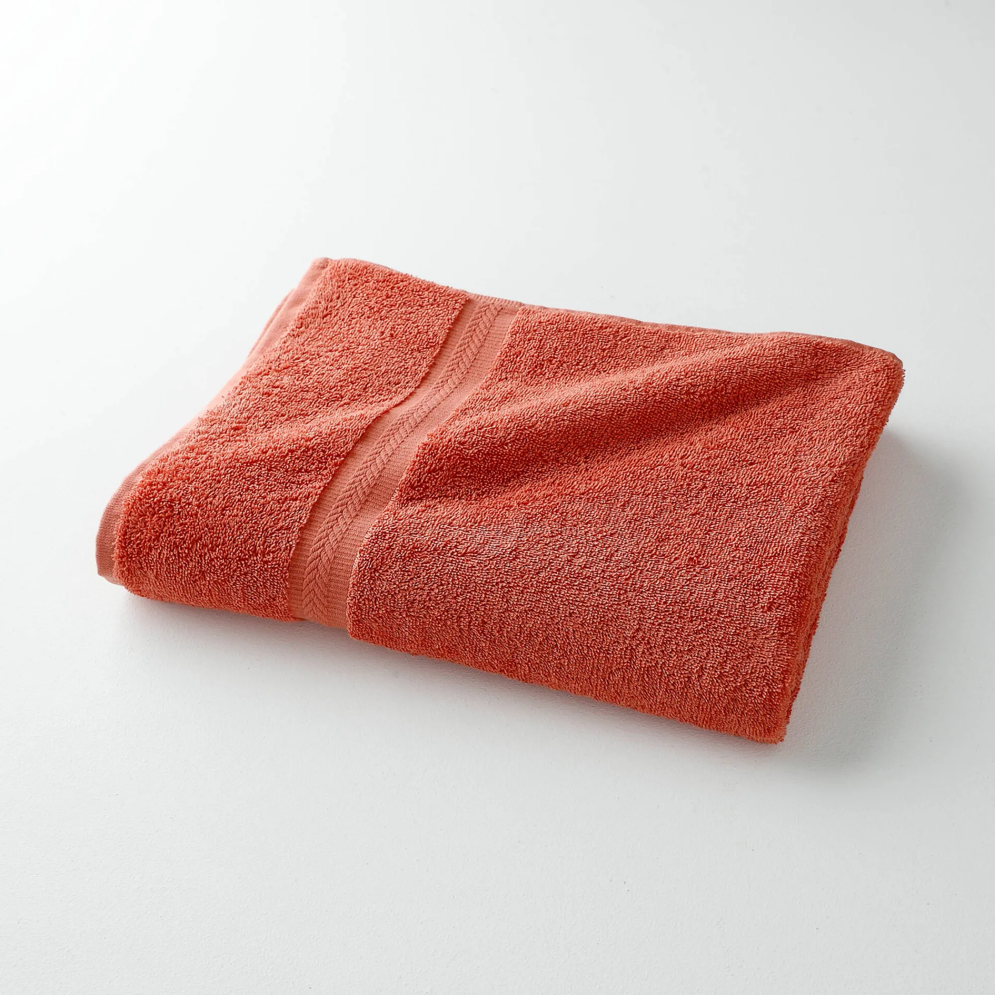 Badhanddoek<Colombine Collectie effen handdoeken 420 g/m2 met zacht comfort tomette