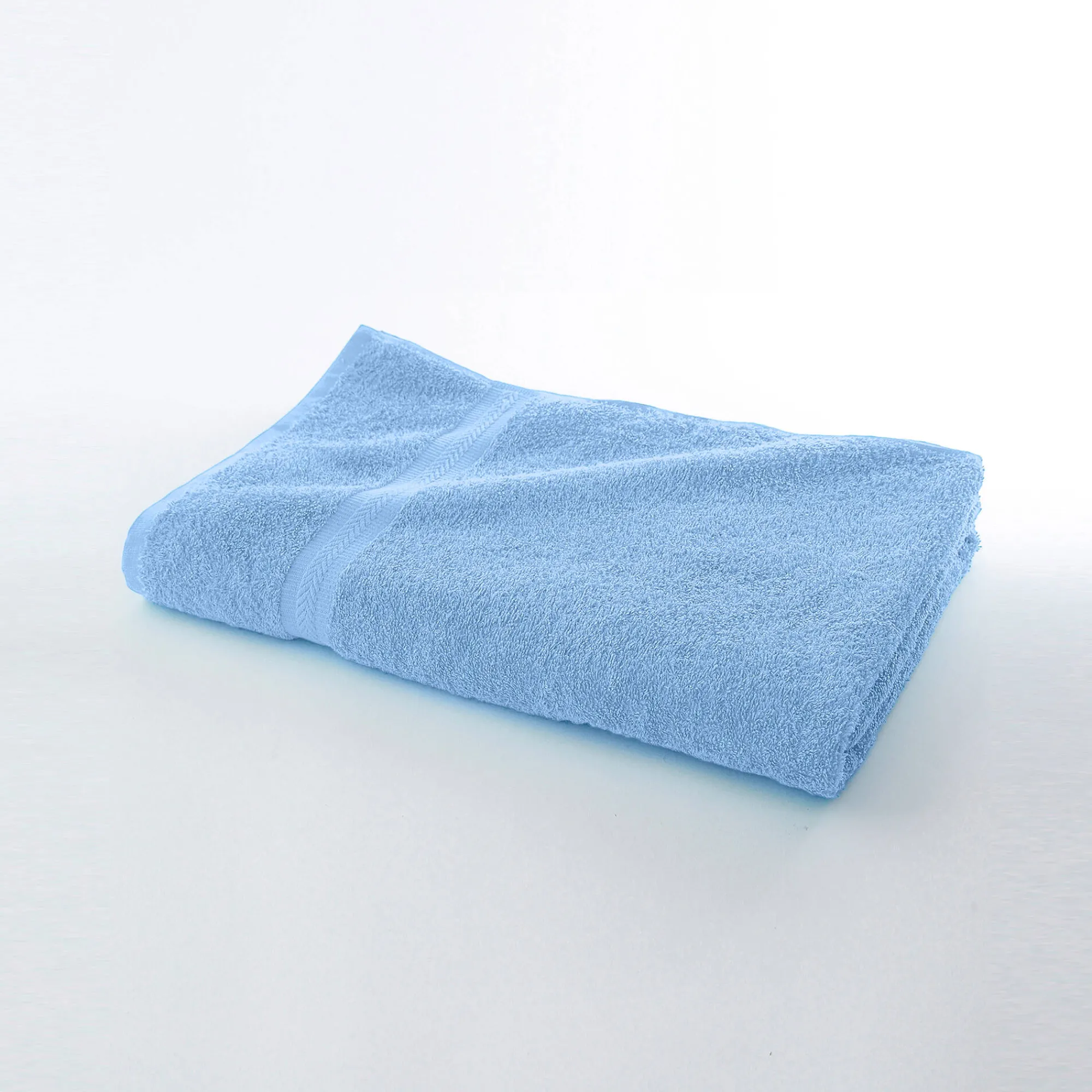 Badhanddoek<Colombine Collectie effen handdoeken 420 g/m2 met zacht comfort korenbloem