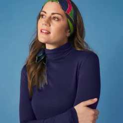 T-Shirt En Topje|Trui En Vest<Blancheporte Coltrui in stretch marine