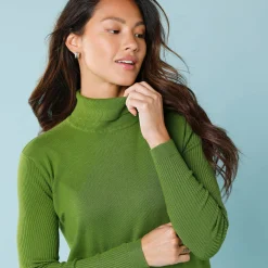 Trui En Vest<Blancheporte Coltrui, kleine lengtes groen