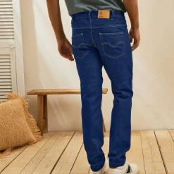 Jeans<Blancheporte Comfortabele jeans met elastische tailleband - binnenpijplengte 82 cm raw