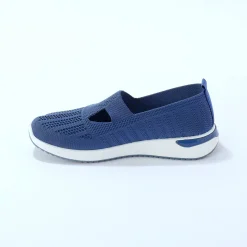 Baskets En Sneakers|Schoenen<Blancheporte Comfortabele sneakers in mesh blauw