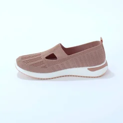 Baskets En Sneakers|Schoenen<Blancheporte Comfortabele sneakers in mesh zachtroze