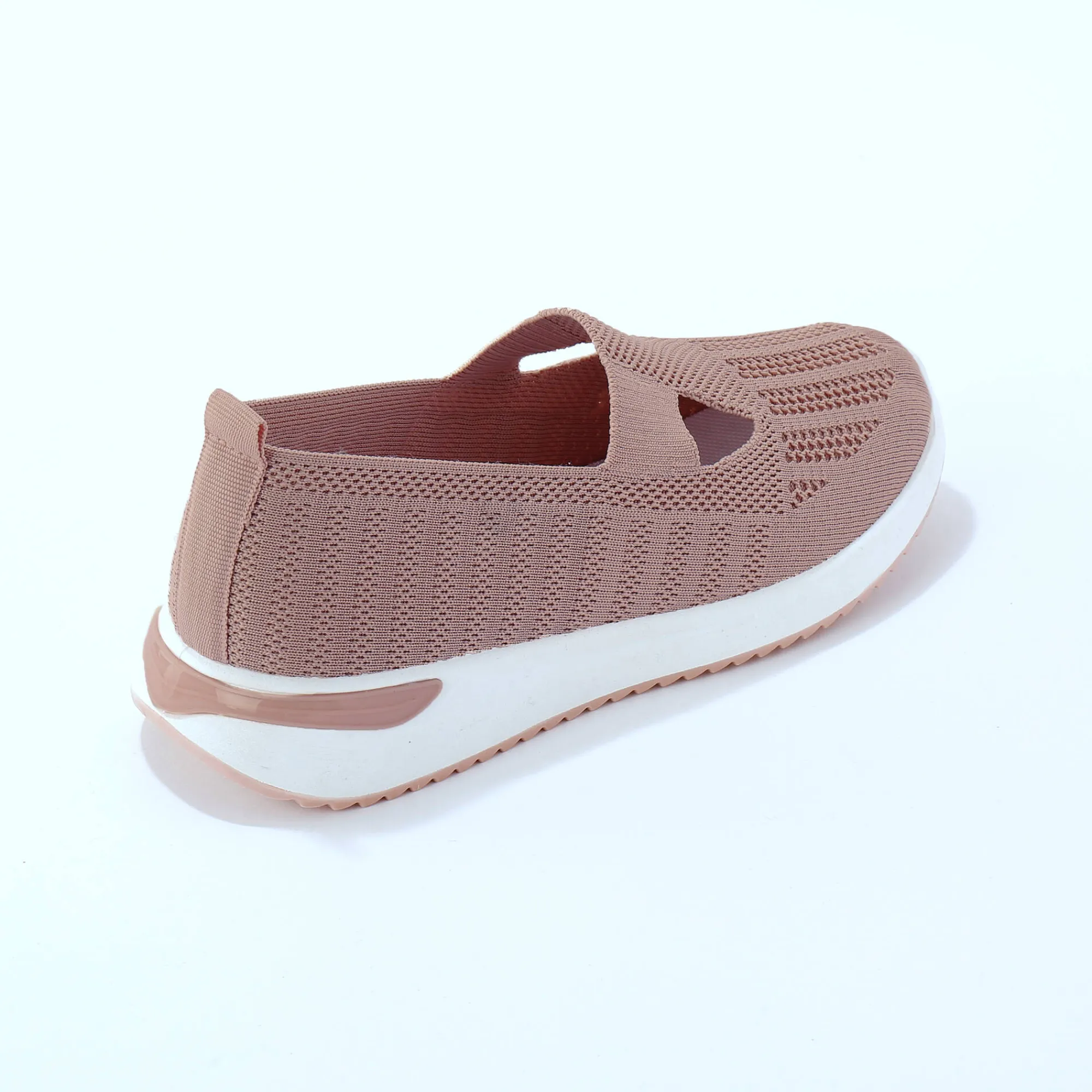 Baskets En Sneakers|Schoenen<Blancheporte Comfortabele sneakers in mesh zachtroze