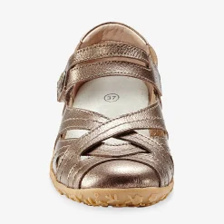 Ballerina's|Schoenen<Blancheporte Comfortschoenen in ultrasoepel leer - bronskleur