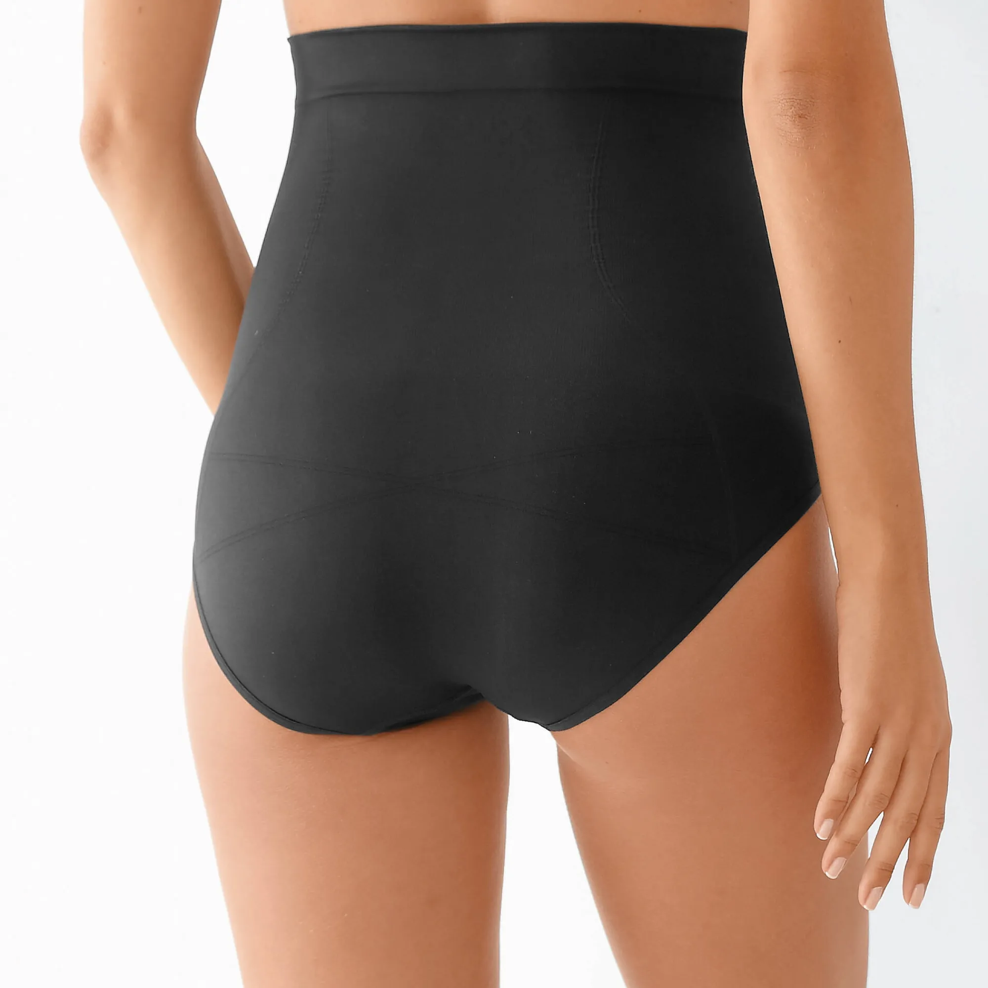 Slip En Shorty<Sans Complexe Corrigerende gaineslip "slimmers" zwart