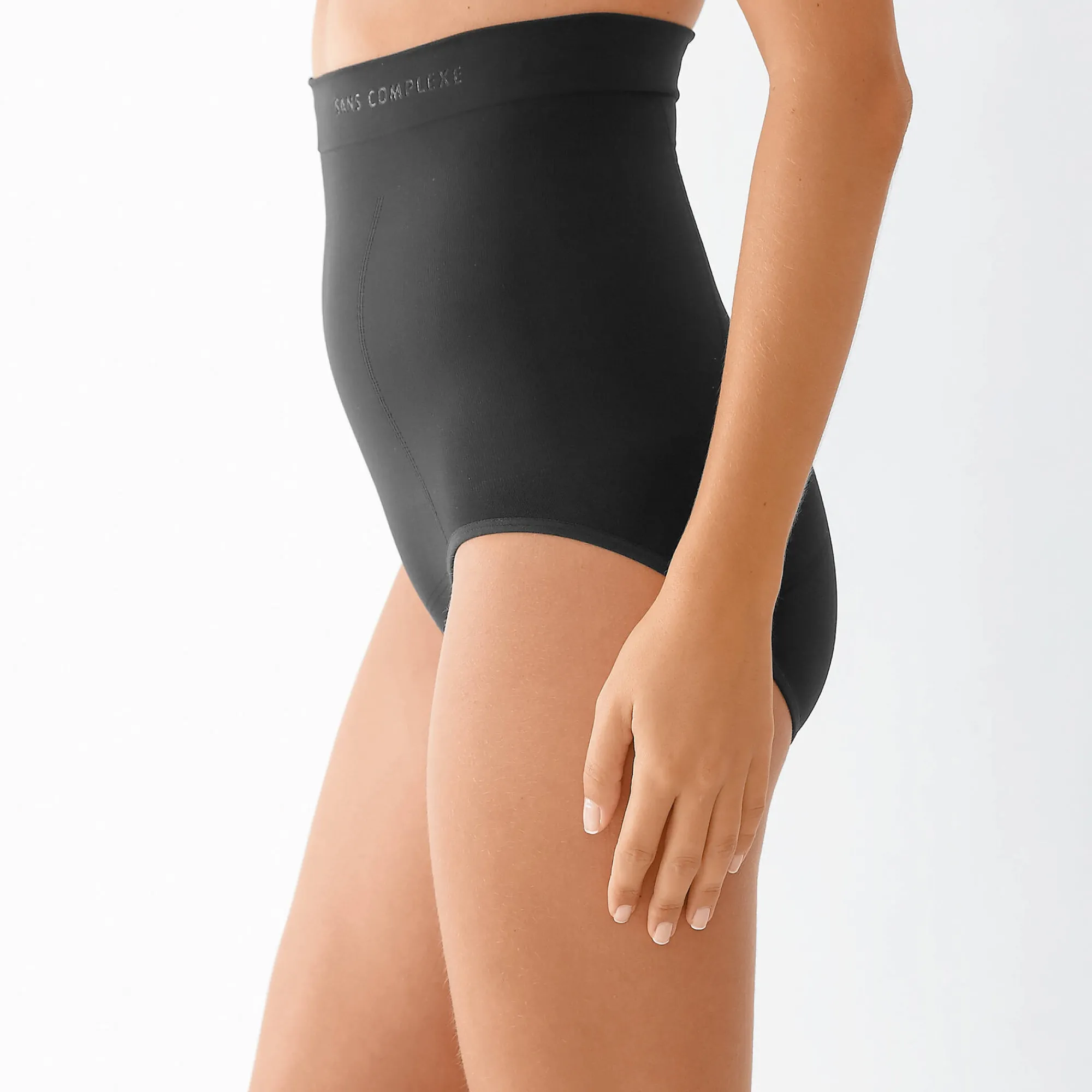 Slip En Shorty<Sans Complexe Corrigerende gaineslip "slimmers" zwart
