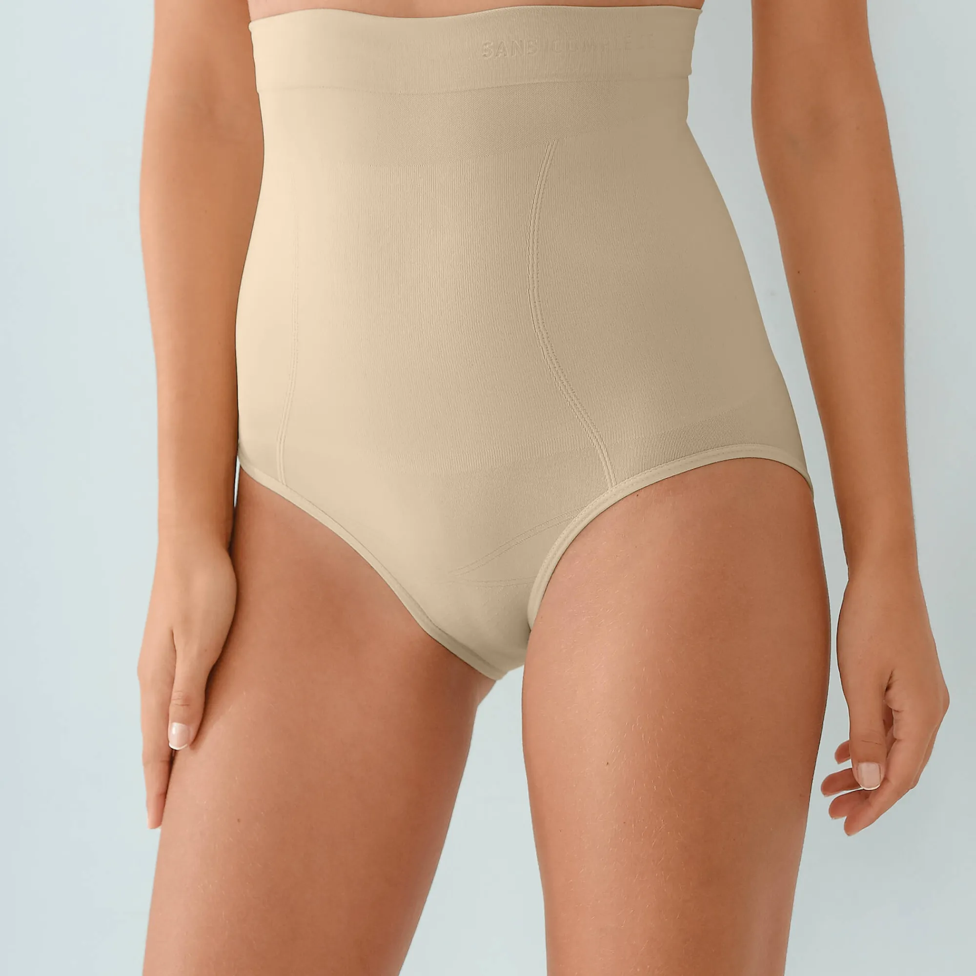 Slip En Shorty<Sans Complexe Corrigerende gaineslip "slimmers" huidkleur