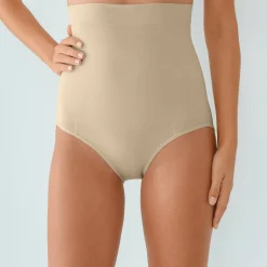 Slip En Shorty<Sans Complexe Corrigerende gaineslip "slimmers" huidkleur