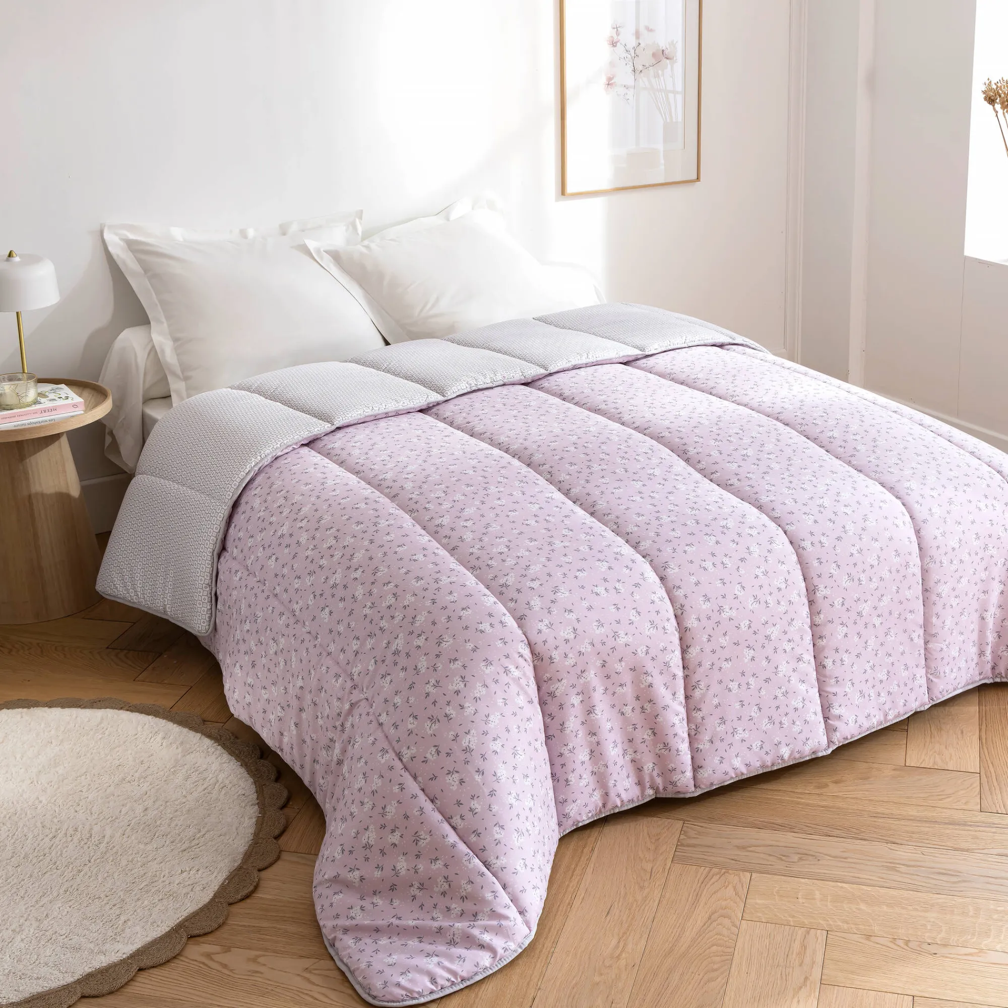 Dekbed<Blancheporte Dekbed in bedrukte microvezel Printemps 200 g/m2 parma
