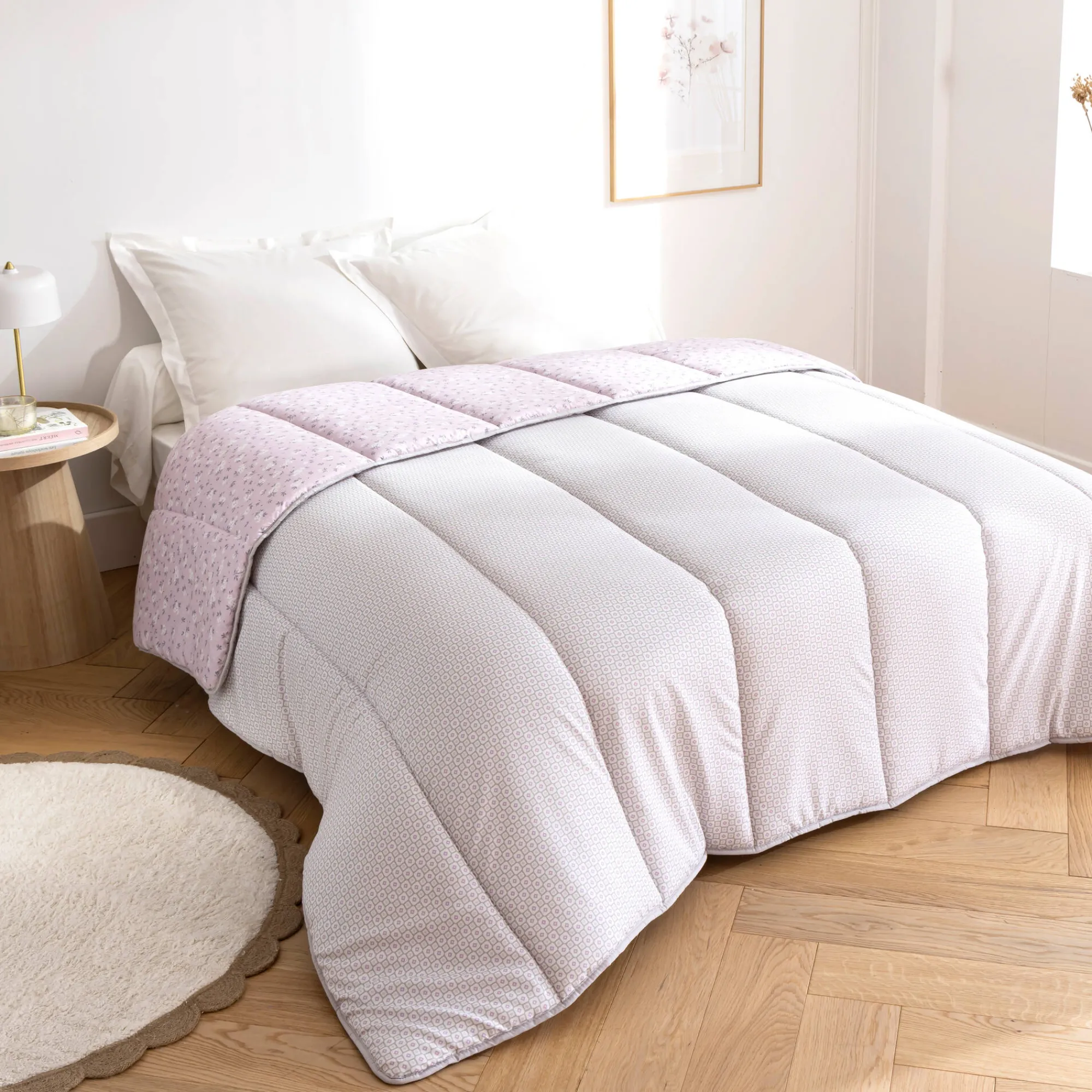 Dekbed<Blancheporte Dekbed in bedrukte microvezel Printemps 200 g/m2 parma
