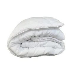Dekbed<Blancheporte Dekbed in linnen en katoen met vulling van gerecycleerde vezels 300g/m² wit