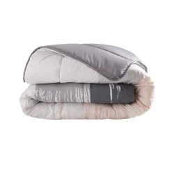 Dekbed<Blancheporte Dekbed in microvezel met Pastel print 200g/m2 roze