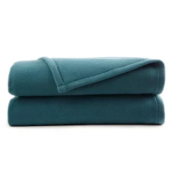 Deken<Ourson Deken in Thermotec® fleece 350g/m2 petroleum
