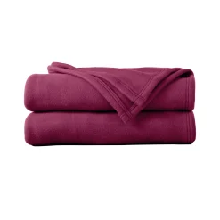 Deken<Ourson Deken in Thermotec® fleece 350g/m2 pruim