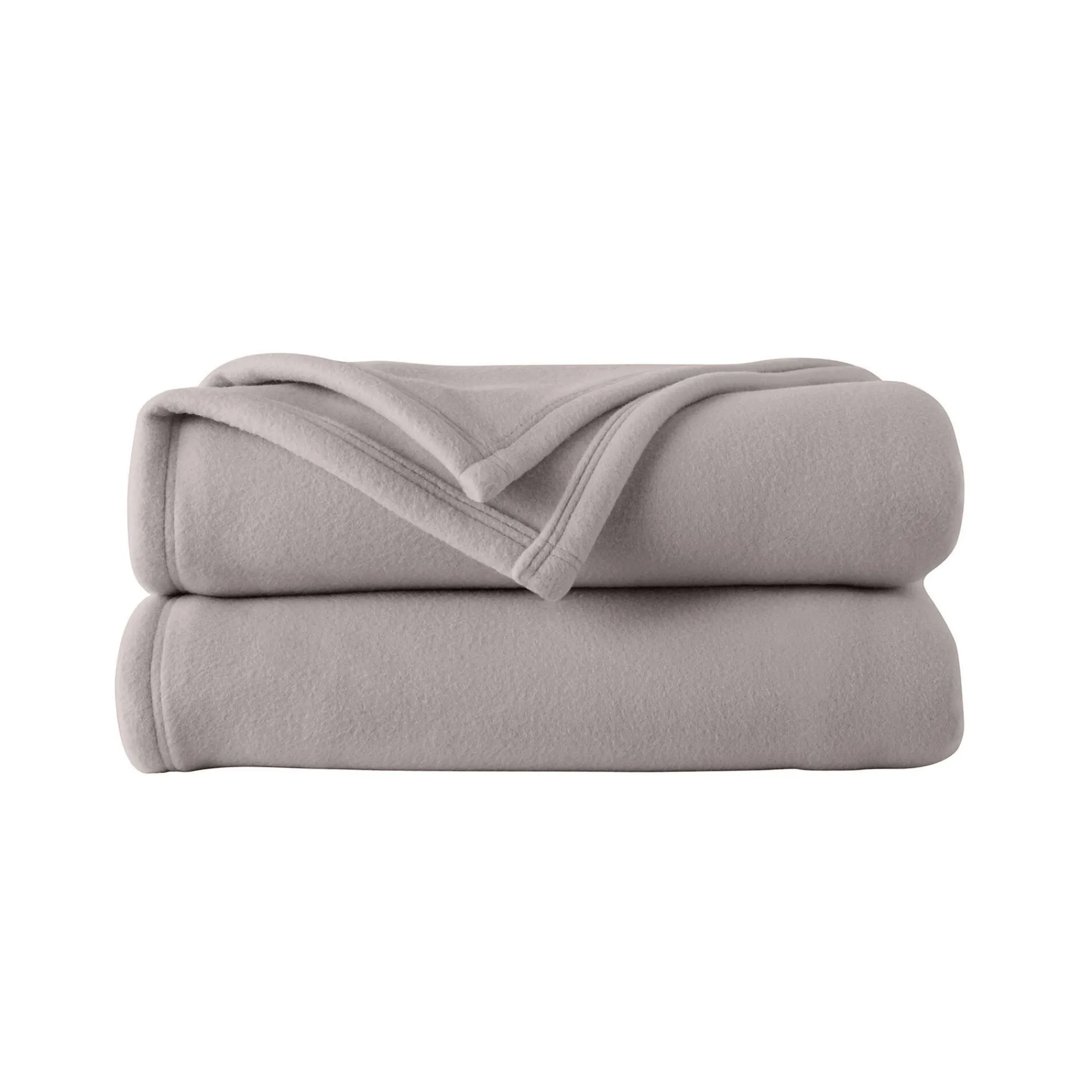 Deken<Ourson Deken in Thermotec® fleece met prestigekwaliteit lichtgrijs