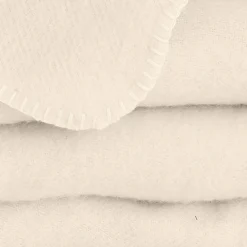 Deken<Ourson Deken in zuiver biowol, made in France naturel