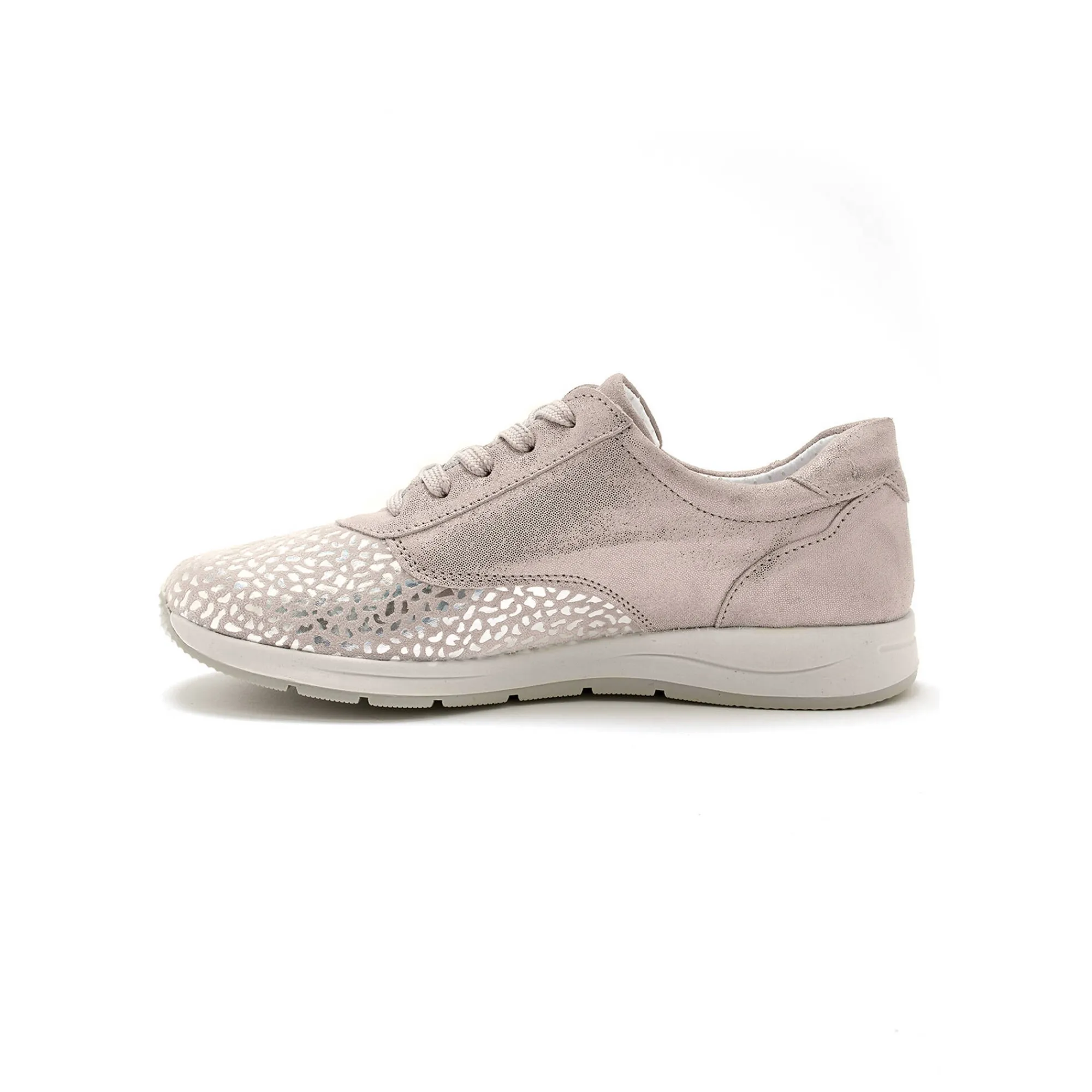 Baskets En Sneakers|Schoenen<PédiConfort Derby's in leer Hallux Confort beige