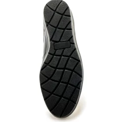 Baskets En Sneakers|Schoenen<PédiConfort Derby's met comfortbreedte, in leer met metallic details zwart