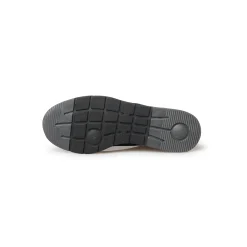 Baskets En Sneakers|Schoenen<PédiConfort Derby's met vetersluiting en rits in leer en stretchstof zwart