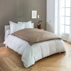 Donsdeken|Dekbed<Blancheporte Donsdeken met natuurlijke dons en pluimpjes, prestigekwaliteit taupe