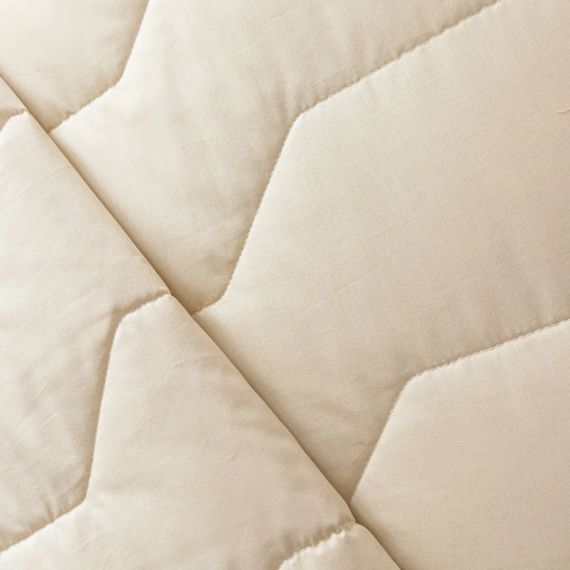 Dekbed<Blancheporte Duo dekbed - dubbele isolatie, lama 2x200 g/m2 naturel