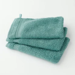 Badhanddoek<Colombine Effen badstof 540g/m2, luxe comfort cederhout