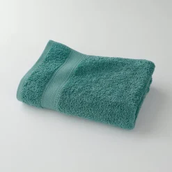 Badhanddoek<Colombine Effen badstof 540g/m2, luxe comfort cederhout