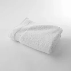 Badhanddoek<Colombine Effen badstof 540g/m2, luxe comfort wit