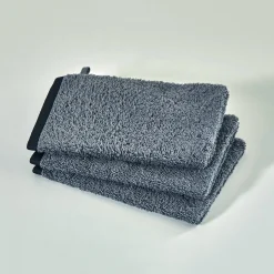 Badhanddoek<Colombine Effen badstof 540g/m2, luxe comfort, 'Timeless' collectie CARBONGRIJS