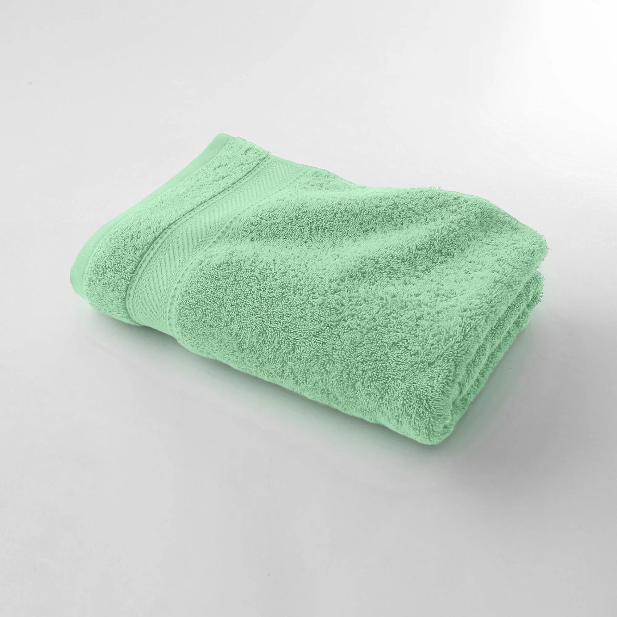 Badhanddoek<Colombine Effen badstof 540g/m2, luxe comfort amandel