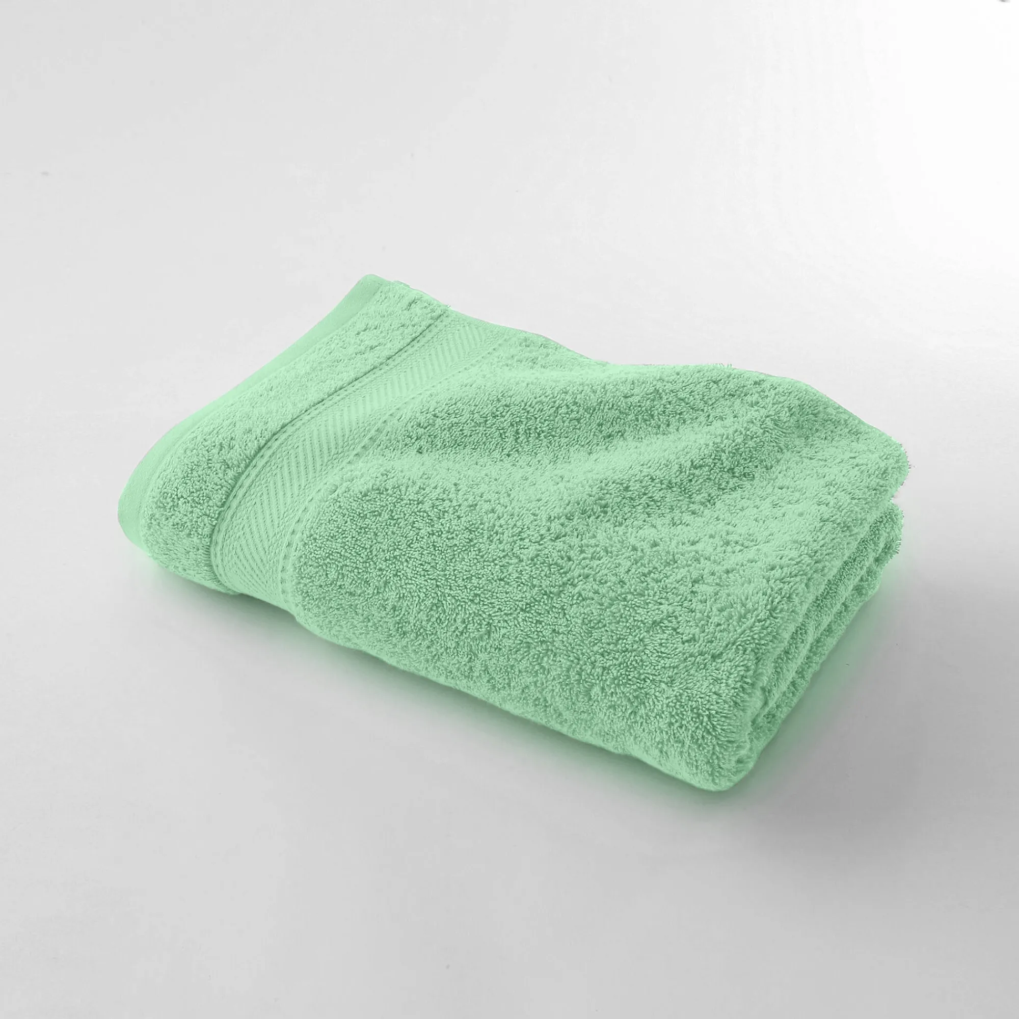 Badhanddoek<Colombine Effen badstof 540g/m2, luxe comfort amandel