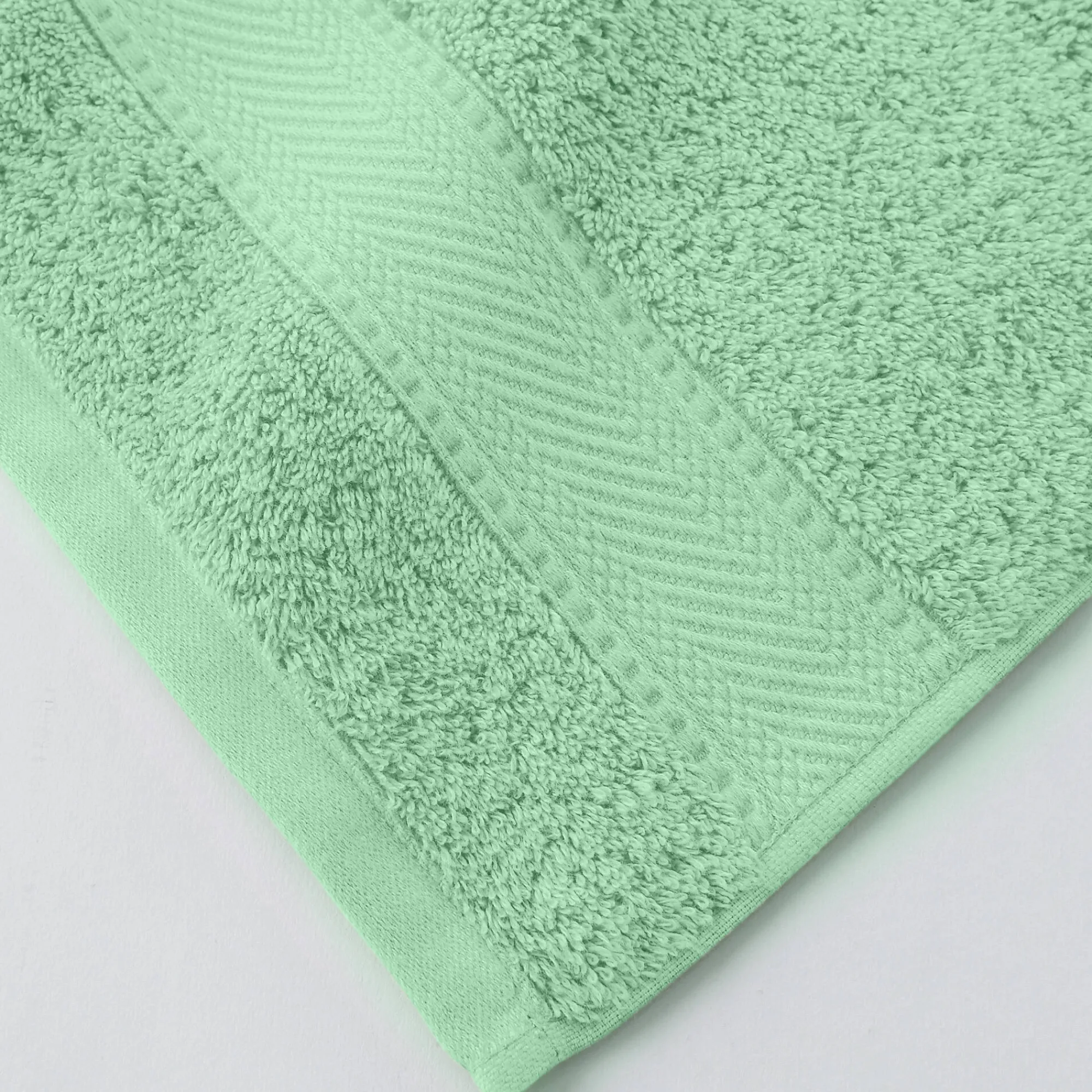 Badhanddoek<Colombine Effen badstof 540g/m2, luxe comfort amandel