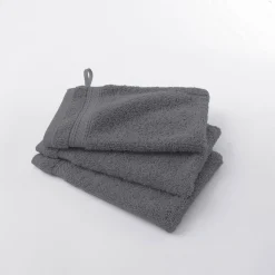 Badhanddoek<Colombine Effen badstof 540g/m2, luxe comfort antraciet