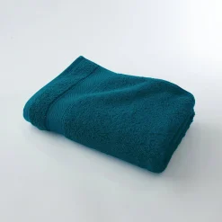 Badhanddoek<Colombine Effen badstof 540g/m2, luxe comfort pauwblauw