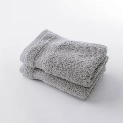 Badhanddoek<Colombine Effen badstof 540g/m2, luxe comfort grijs