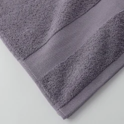 Badhanddoek<Colombine Effen badstof in katoen en modal 500 g/m2 grijs