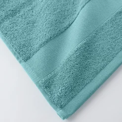 Badhanddoek<Colombine Effen badstof in katoen en modal 500 g/m2 watergroen