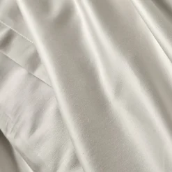 Effen Bedlinnen|Vlak Laken<Colombine Effen bedlinnen in satijn lichtbeige