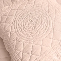 Deken En Bedsprei|Deken, Boutis En Bedsprei<Colombine Effen bedsprei in boutisstijl Cassandre theeroze