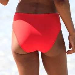 Badmode|Badmode<Blancheporte Effen bikinislip met hoge taille Solaro grenadine