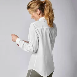 Bloes En Tuniek<Colors&Co Effen bloes in katoen wit