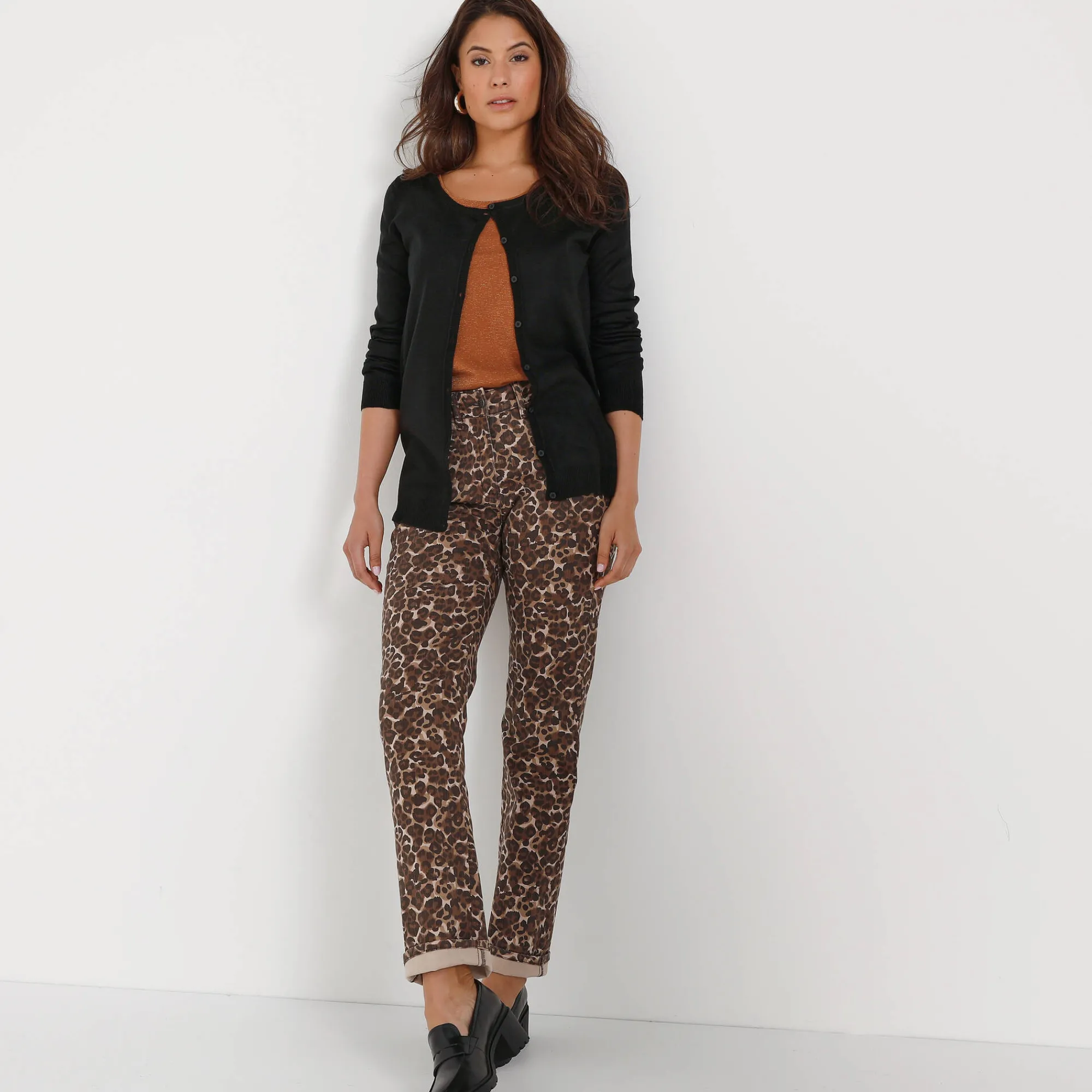 Trui En Vest<Blancheporte Effen cardigan met kasjmiertouch zwart