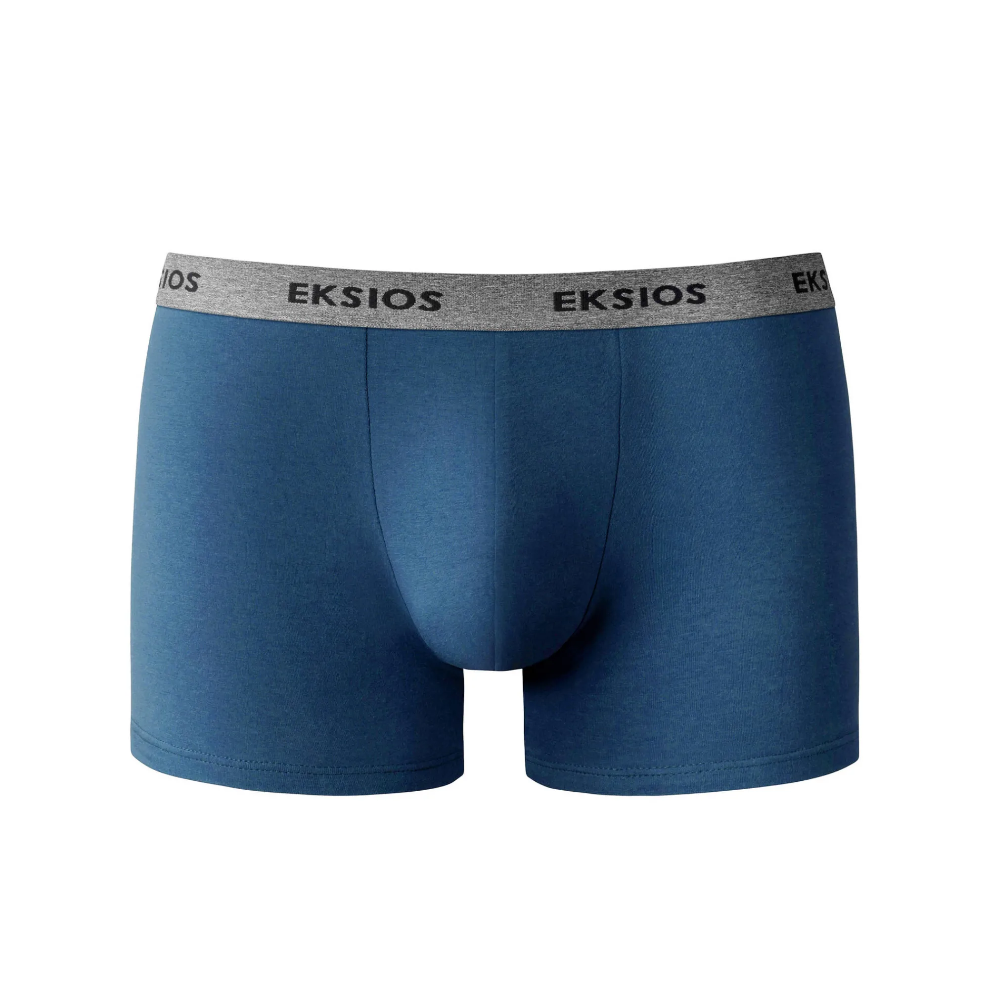 Ondergoed<Blancheporte Effen, halflange shorty - set van 3 zwart + grijsblauw + chinégrijs